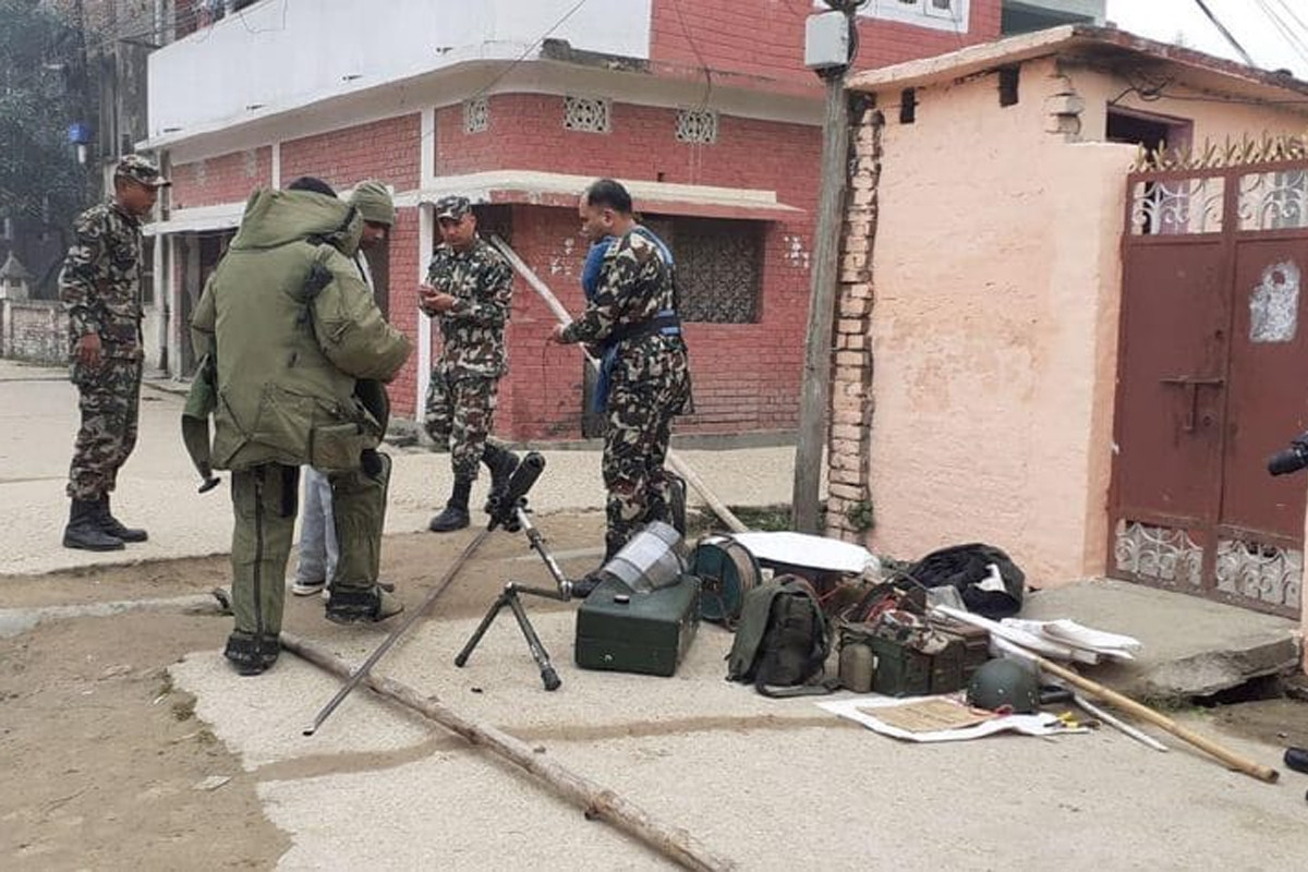 जनकपुरमा जताततै बम, स्थानीय त्रसित