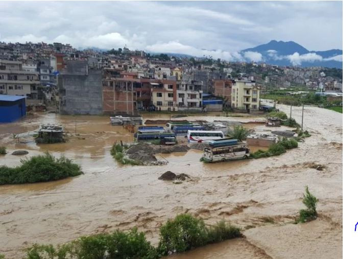 काठमाडाैं उपत्यका नै बाढीकाे जाेखिममा