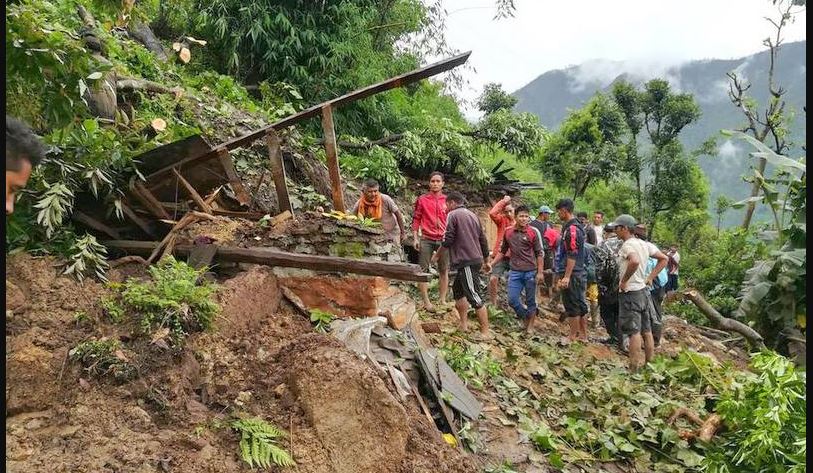 बझाङमा पहिराेमा बेपत्ता २ बालककाे शव भेटियाे