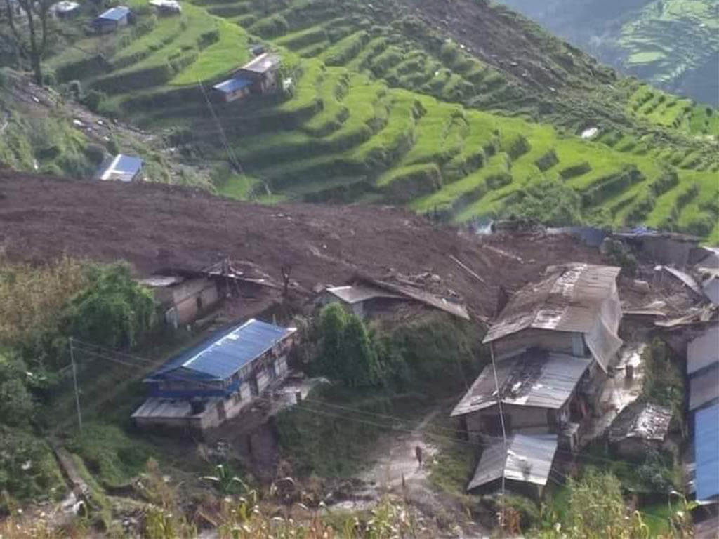 बाढीपहिरोमा परेर भत्केका घर पुनर्निर्माण गर्न सरकारले ५ लाखसम्म अनुदान दिने